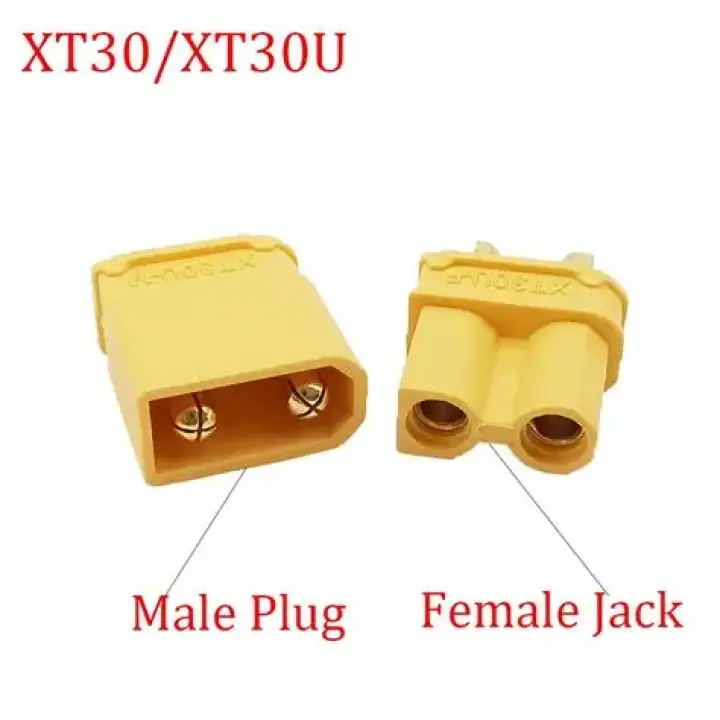 XT30 (MALE+FEMALE) (52de)
