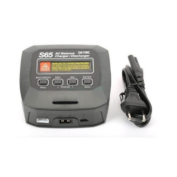 SKYRC S65 65W 6A AC Balance Charger Discharger for 2-4S Lipo Battery charger