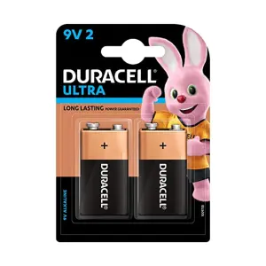 Duracell 9V/2, 6LR61, 9V2, MN1604, 6LR1, PC1604, 1604LC, K9V, 6AM-6, 4022, 6AM6,