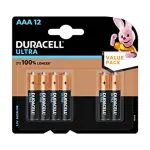 Duracell AAA/12 LR03 1.5V Battery (Pack of 12)