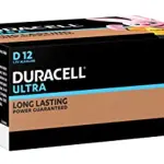 Duracell Ultra Alkaline D Size Battery, 12 Pcs