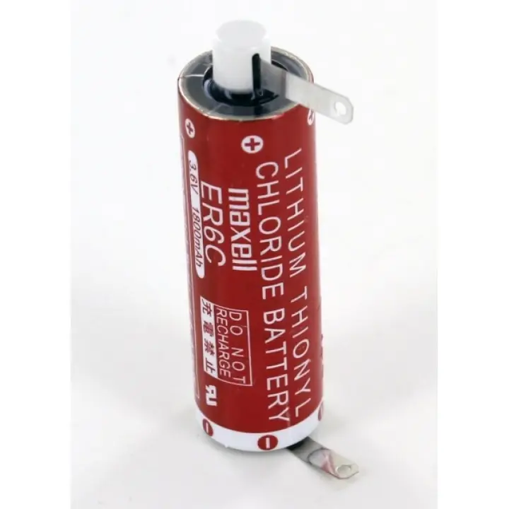 Maxell ER6C 3.6V 1800mAh Lithium Thionyl Chloride Battery – AA Size, Non-Rechargeable