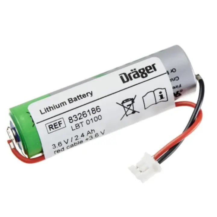 Xeno 3.6V XL-060F AA Lithium Battery Compatible with Drager 8326186, 8326856 Equipment Battery