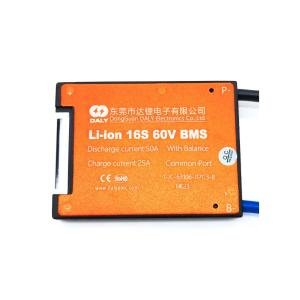 Daly 16S 50A Waterproof BMS for NMC Lithium-Ion Battery Packs (Model 0ffe)