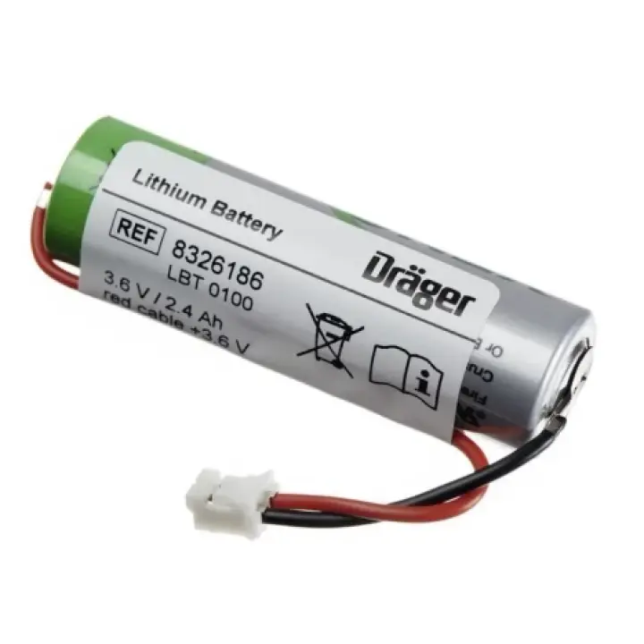 Drager Battery 3.6 AA Lithuim Battery