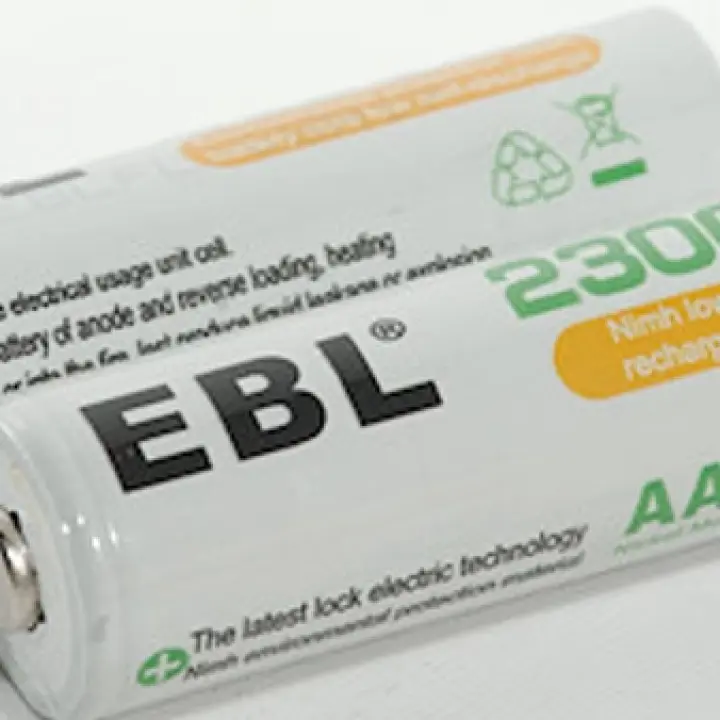 EBL AA Rechargeable Batteries – 2300mAh NiMH Cells (Pack of 2)