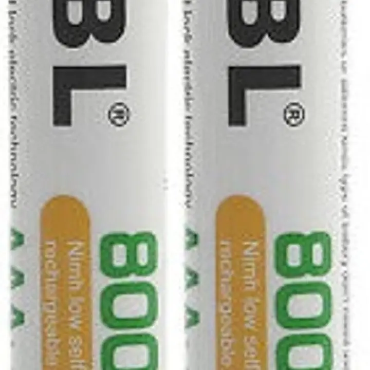 EBL AAA Rechargeable Batteries – 800mAh NiMH Cells (Pack of 2)