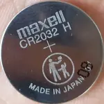 Maxell CR2032 3V Lithium Coin Battery – Compatible with BR2032, DL2032, ECR2032 & More