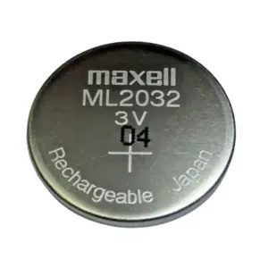 Maxell ML2032 3V Rechargeable Lithium Coin Cell – CMOS Motherboard Battery