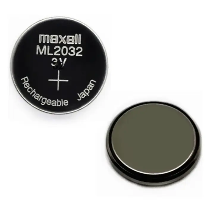 Maxell ML2032 3V Rechargeable Lithium Coin Cell – CMOS Motherboard Battery