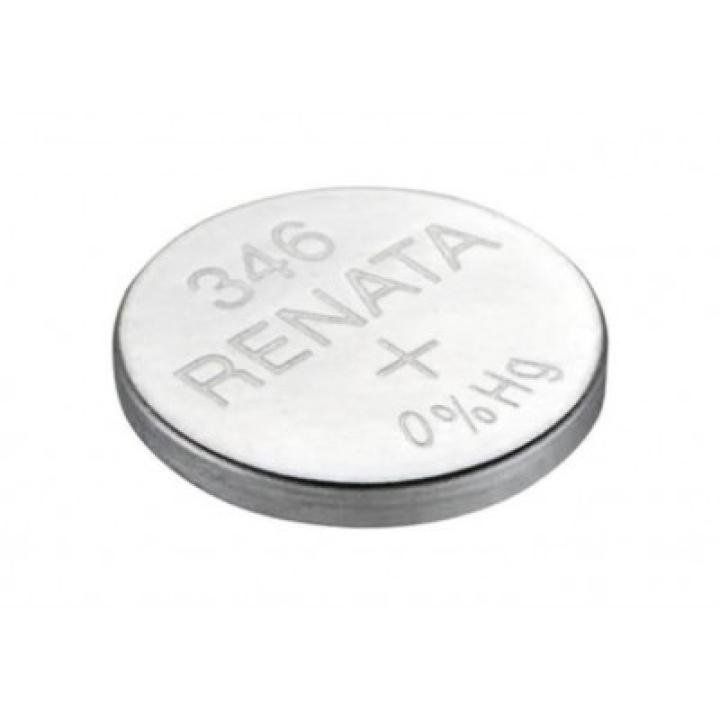 Renata 346 SR712SW (Original) 1.55V 10mAh Silver Oxide Button Cell Battery
