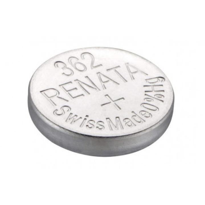 Renata 362 SR721SW (Original) 1.55V 23mAh Silver Oxide Button Cell Battery