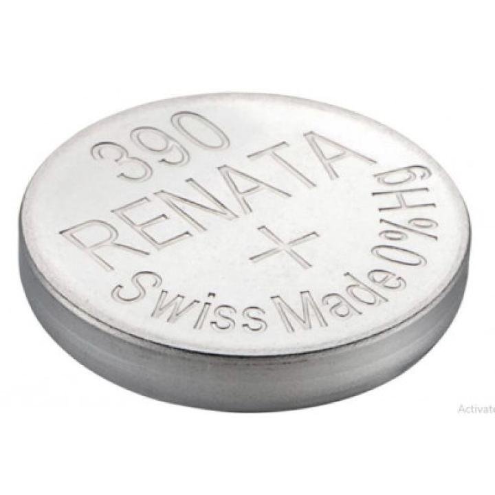 Renata 390 SR1130SW (Original) 1.55V 60mAh Silver Oxide Button Cell Battery