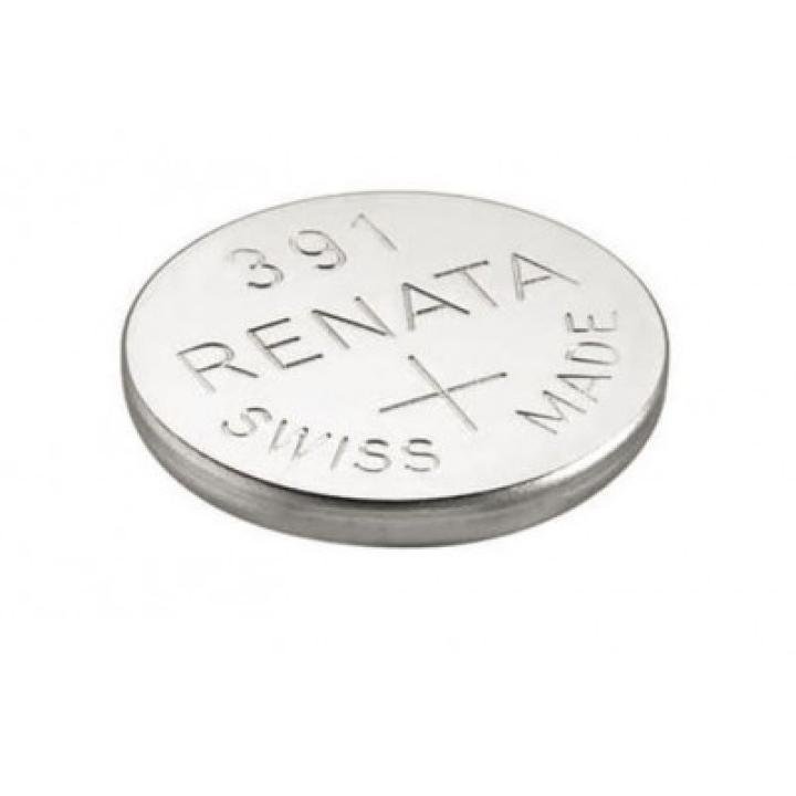 Renata 391 SR1120W (Original) 1.55V 50mAh Silver Oxide Button Cell Battery
