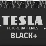 Tesla Batteries Black+ AA Maximum Power Alkaline Batteries, 10- Year Shelf Life, A Long-Lasting Battery Life, Leak-Free, LR06, 24 Count