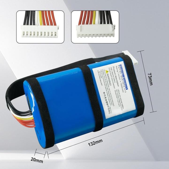 13500mAh Battery for JBL Boombox 2, Boombox 2 Gen, Boombox 3, SUN-INTE-213, SUN-INTE-268 / IDA109GA / ICA068GA Wireless Bluetooth Speaker