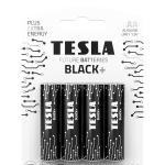 TESLA BATTERIES AA BLACK+ 4 PCS