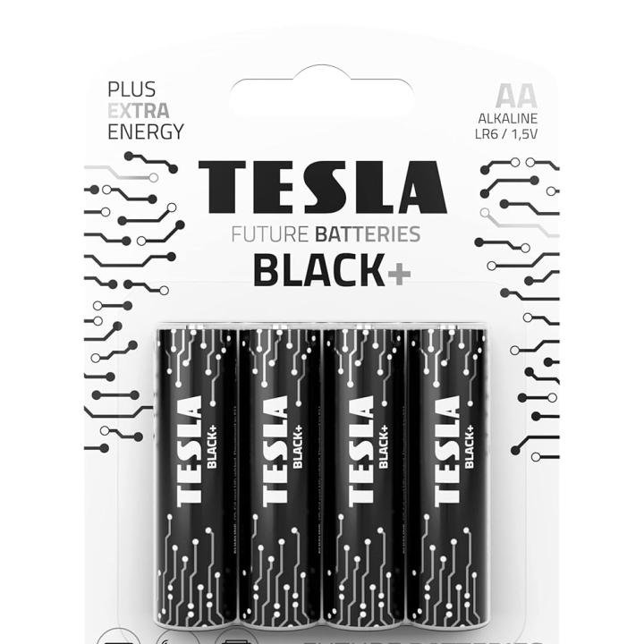 TESLA BATTERIES AA BLACK+ 4 PCS
