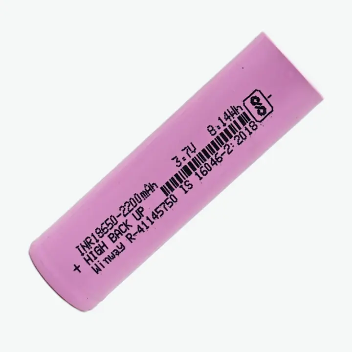 3.7V 2200mAh 18650 Li-ion Rechargeable Battery-Original