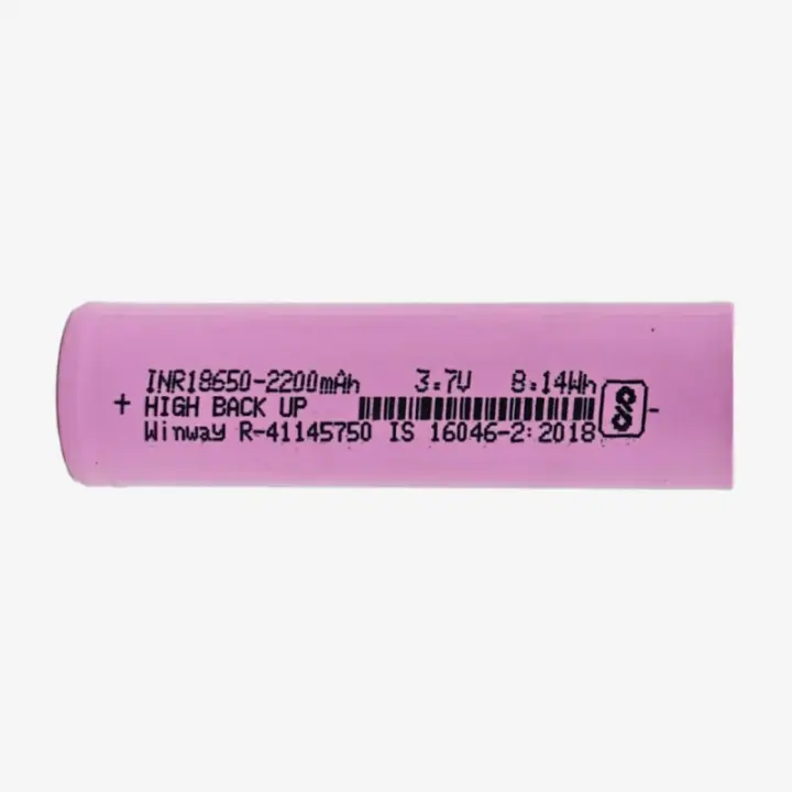 3.7V 2200mAh 18650 Li-ion Rechargeable Battery-Original
