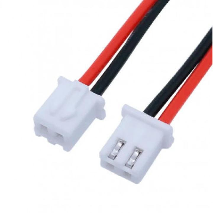2 Pin JST XH Relimate Connector (RMC) Male-Female Pair With Wire/Cable