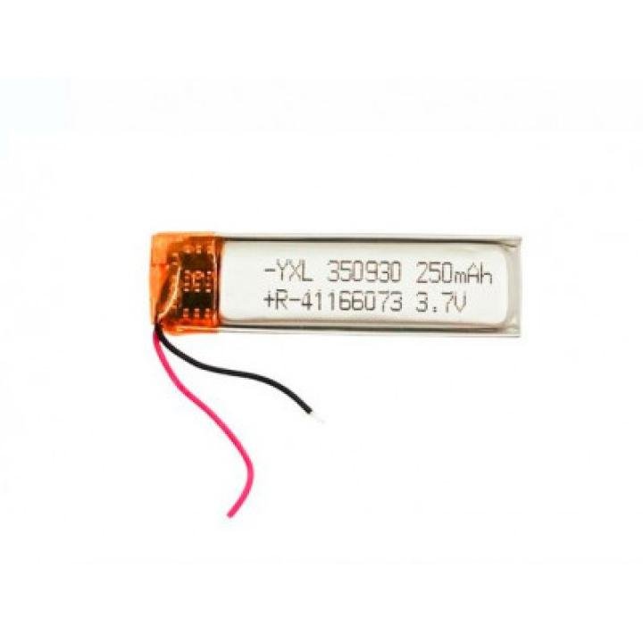3.7V 250mAH (Lithium Polymer) Lipo Rechargeable Battery Model KP-350930