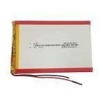 3.7V 3500mAH (Lithium Polymer) Lipo Rechargeable Battery Model KP-406090