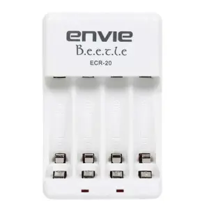 ENVIE ECR-20 Charger for AA & AAA Rechargeable Batteries