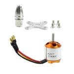 A2217 2300KV RC Brushless Out-runner Motor welded Banana Connector (Male)