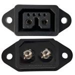 OKW 2 PIN FEMALE SOCKET (454c)