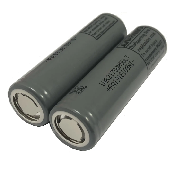 21700 Battery 3.7V 5000mAh M50lt Inr21700 3C 14.4A Lithium-ion Battery Rechargeable Cylindrical Battery
