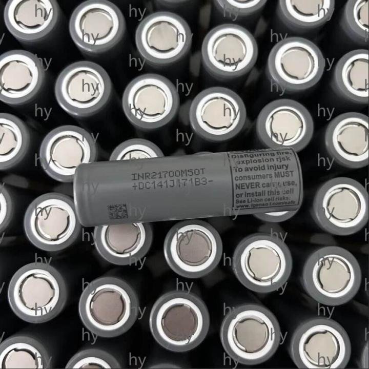 Authentic Original INR21700M50LT M50LT 3.7v 5000mah Lithium Li-Ion Battery for Golf Carts Power Tools Toys LCO Anode Material