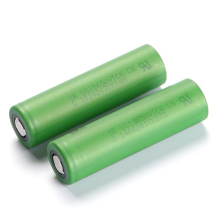 US18650VTC6 3000mAh 30A Queenbattery 18650 Lithium Ion Cylindrical Batteries 3.6V 3.7V Power UAV Drones Devices Power Tools