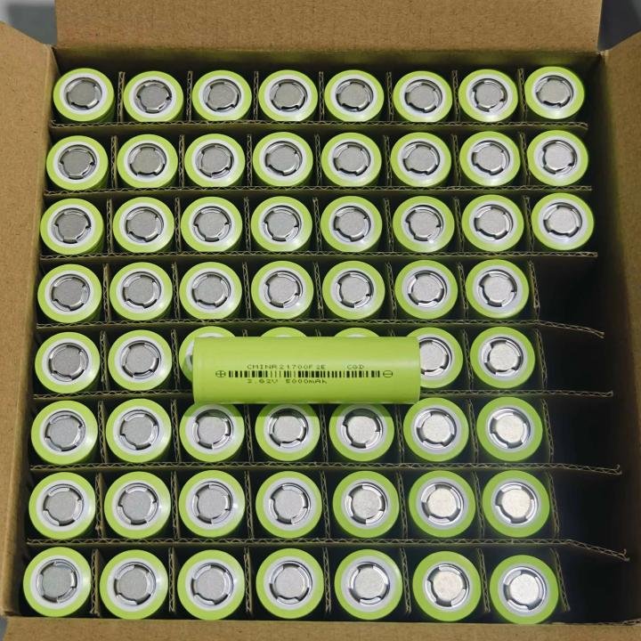 INR21700 5000mah 3.7V Cylindrical Lithium Li-ion Rechargeable Battery
