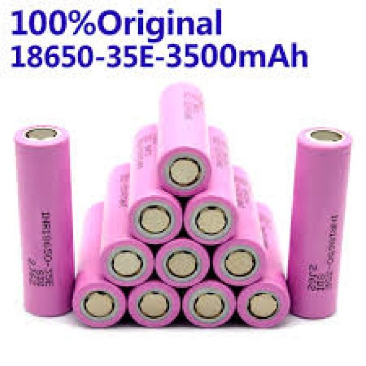 SAMSUNG INR18650-35E 3500mAh (2c) LI-ION RECHARGABLE BATTERY