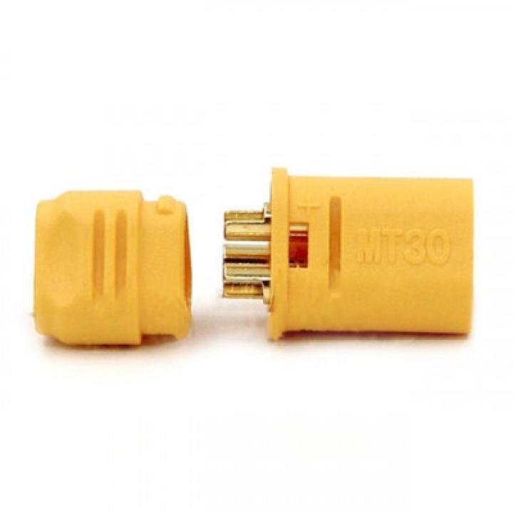 MT30 3 Pole Motor-ESC Connector Set Male-Female Pair - 1 Set