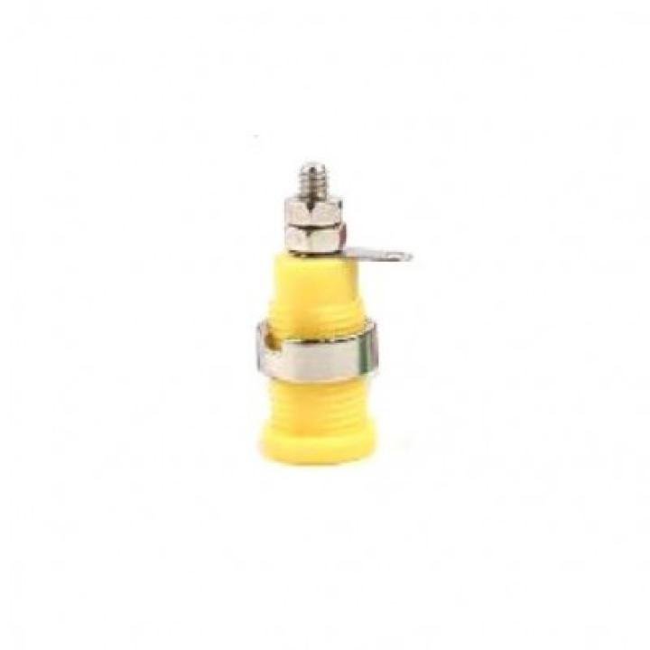 Type B Yellow 4mm Banana Plug Jack Socket 1KV /MAX 32A