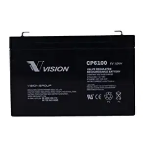 Vision CP6100 Sealed Lead Acid Batteries