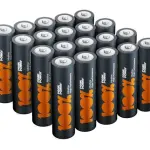 100% Peakpower AA Alkaline Batteries Pack Of 20