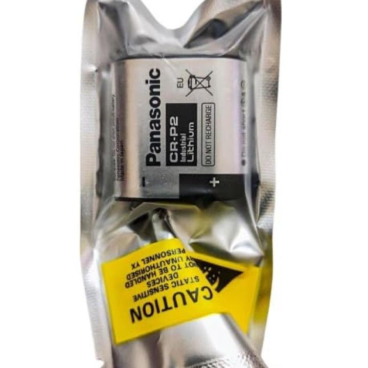 Panasonic CR-P2 Black Silver Industrial Lithium Battery