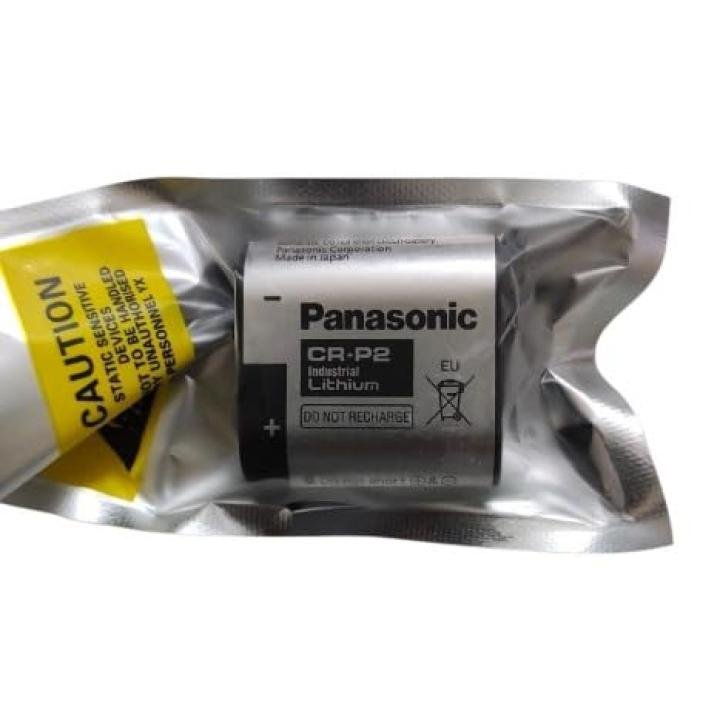 Panasonic CR-P2 Black Silver Industrial Lithium Battery