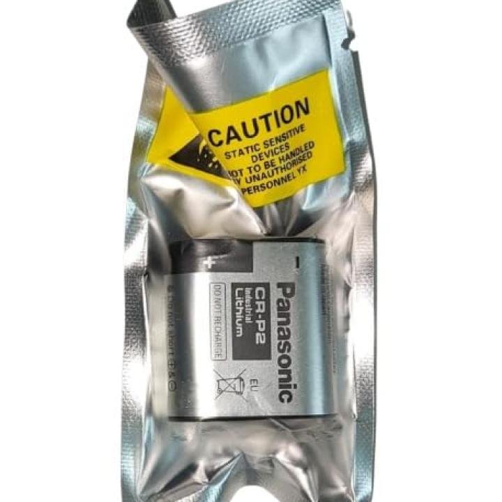 Panasonic CR-P2 Black Silver Industrial Lithium Battery