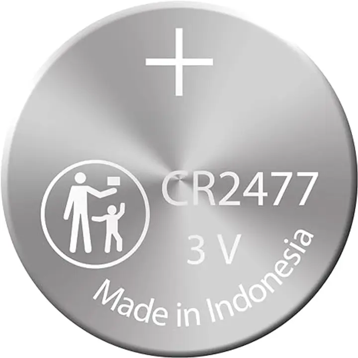 CR2477 3V lithium coin cell battery
