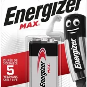 Energizer 9V1 6LR61 Alkaline Battery