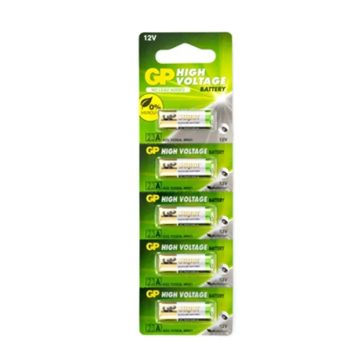 GP 23A 12V Alkaline Battery (Pack of 5)