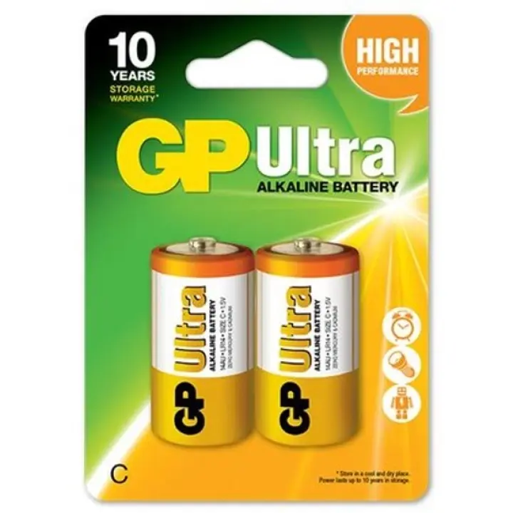 GP C/2 Alkaline Battery