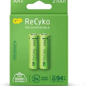 GP ReCyko AA 2100mAh Rechargeable Battery (Pack of 2)