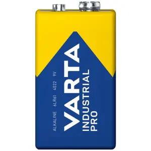 Varta Industrial Pro 9v Batteries -20 Pack